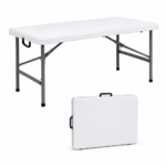 SHADEUP 4-foot adjustable height folding table