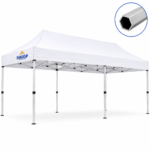 10x20 hexagonal tube canopy tent white